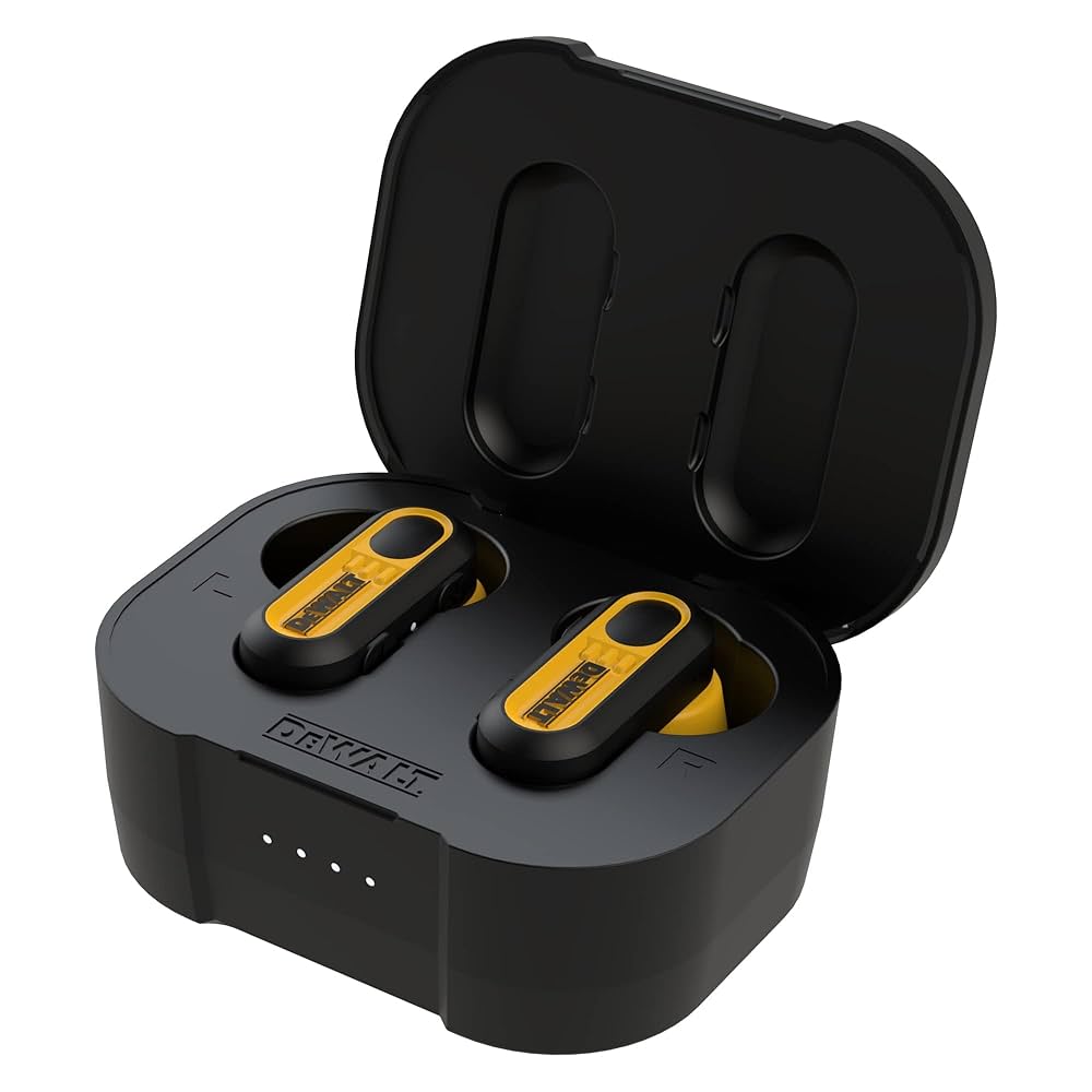 DEWALT Bluetoothイヤホン typeC Amazon.com: DEWALT Heavy Duty True Wireless Ear Buds